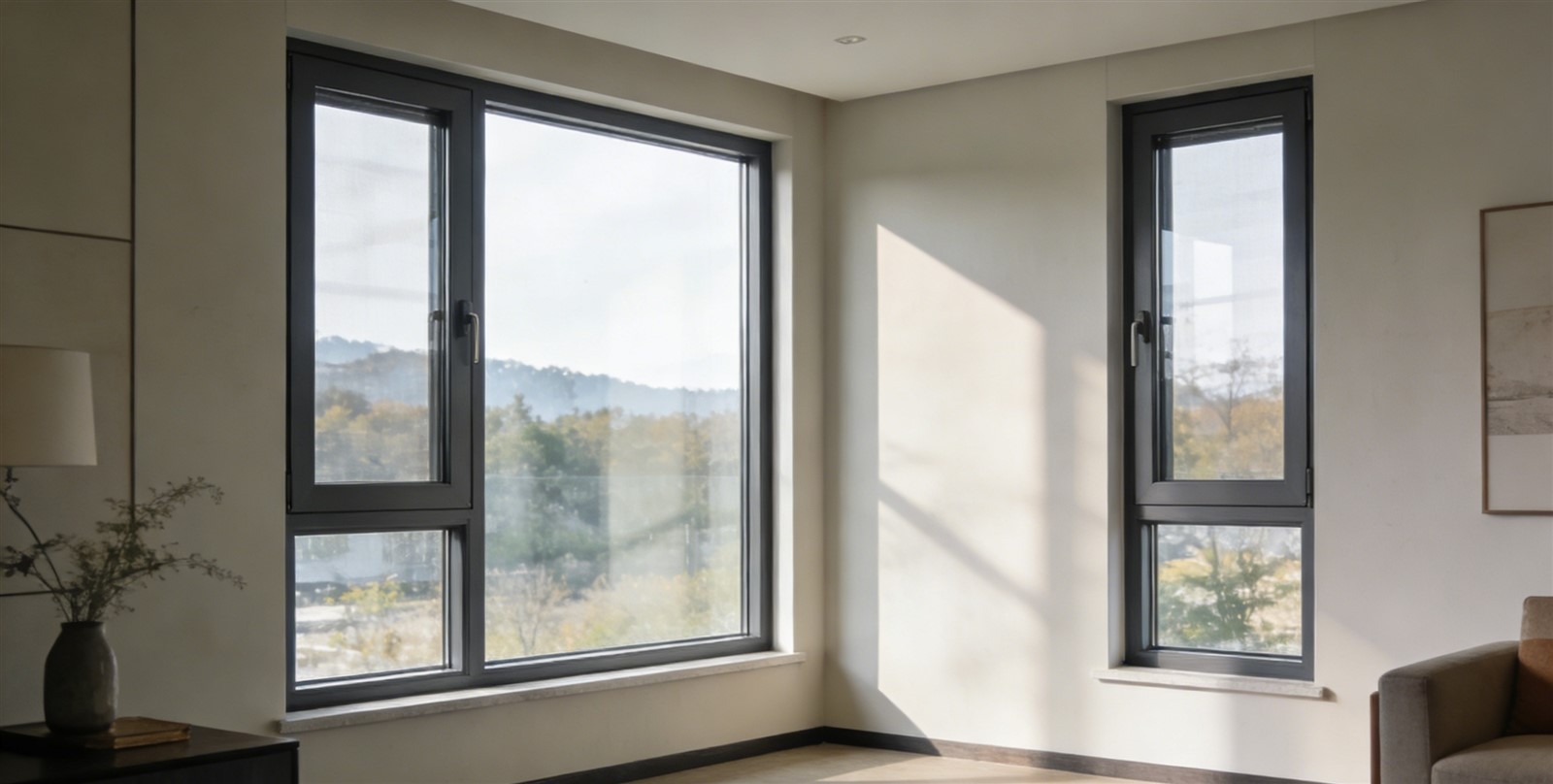 Energy-efficient aluminum windows in modern residential buildings Energy-efficient aluminum windows in modern residential buildings